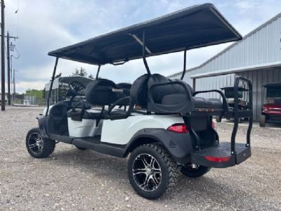 2027 Club Car Onward 6 lifted - white Club Car