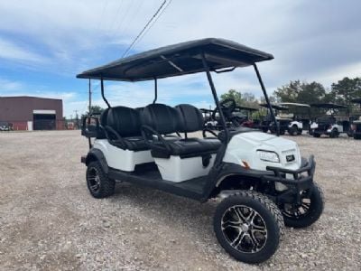 2027 Club Car Onward 6 lifted - white Club Car