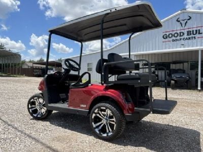 2020 E-Z-GO RXV reman red/blk E-Z-Go