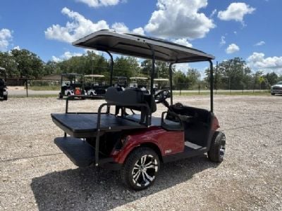 2020 E-Z-GO RXV reman red/blk E-Z-Go